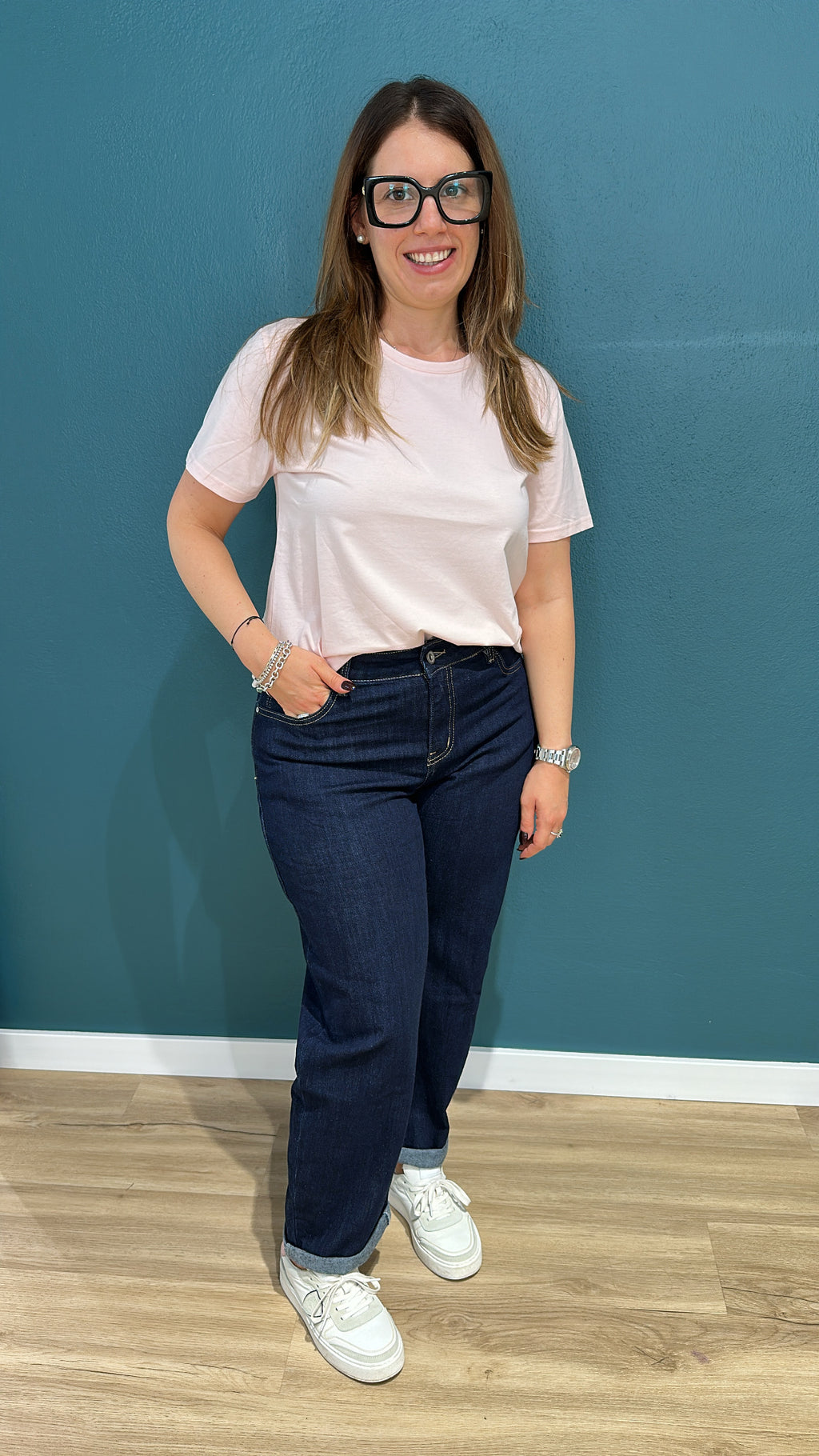 JEANS CITY REGULAR - DENIM SCURO