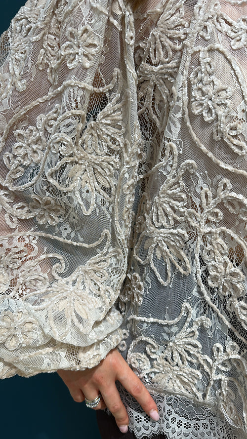BLUSA SHARON - CHAMPAGNE - SOUVENIR - LIMITED EDITION