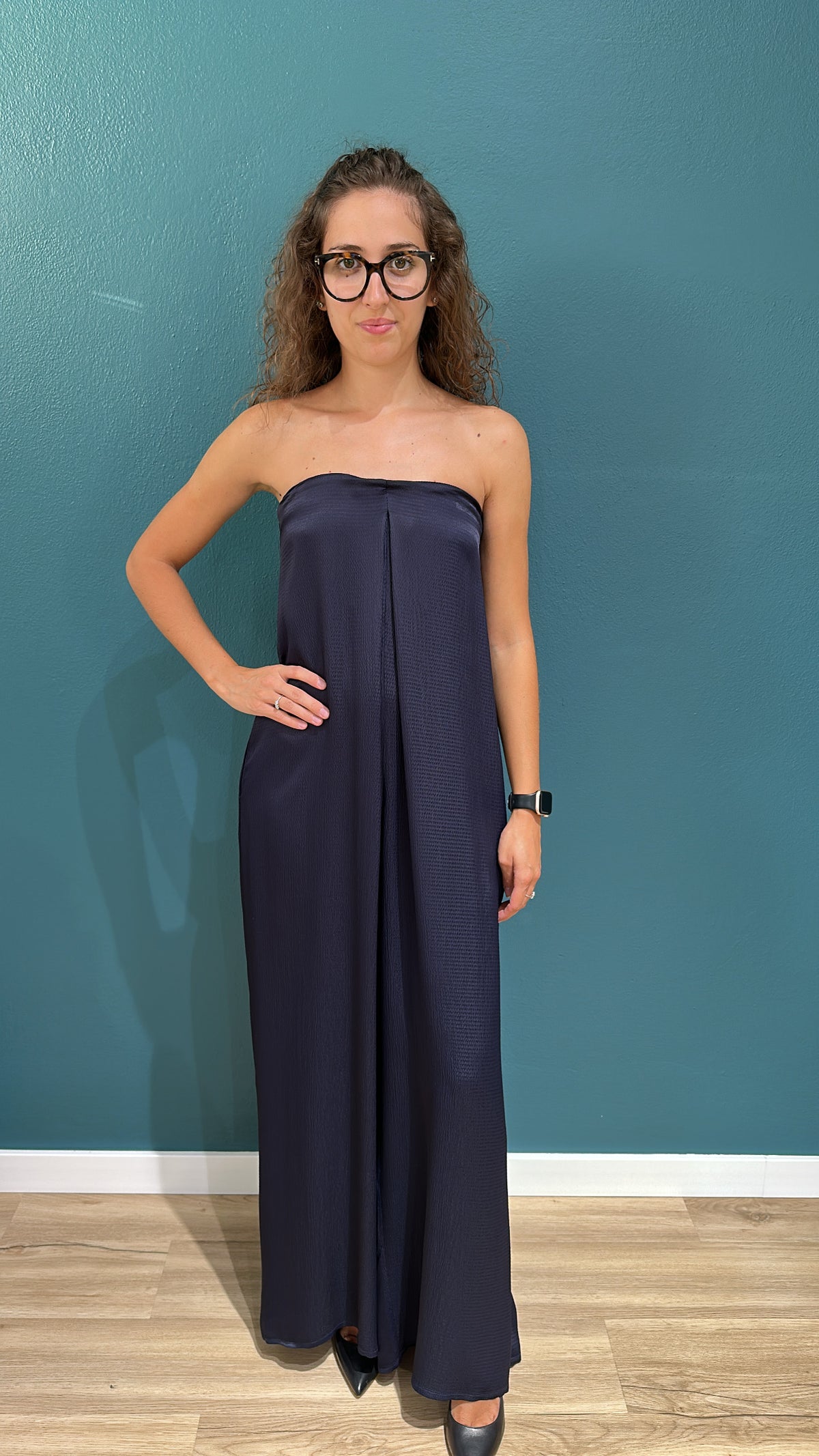 TUTA GLORIA A FASCIA - BLU NAVY - MEME ROAD