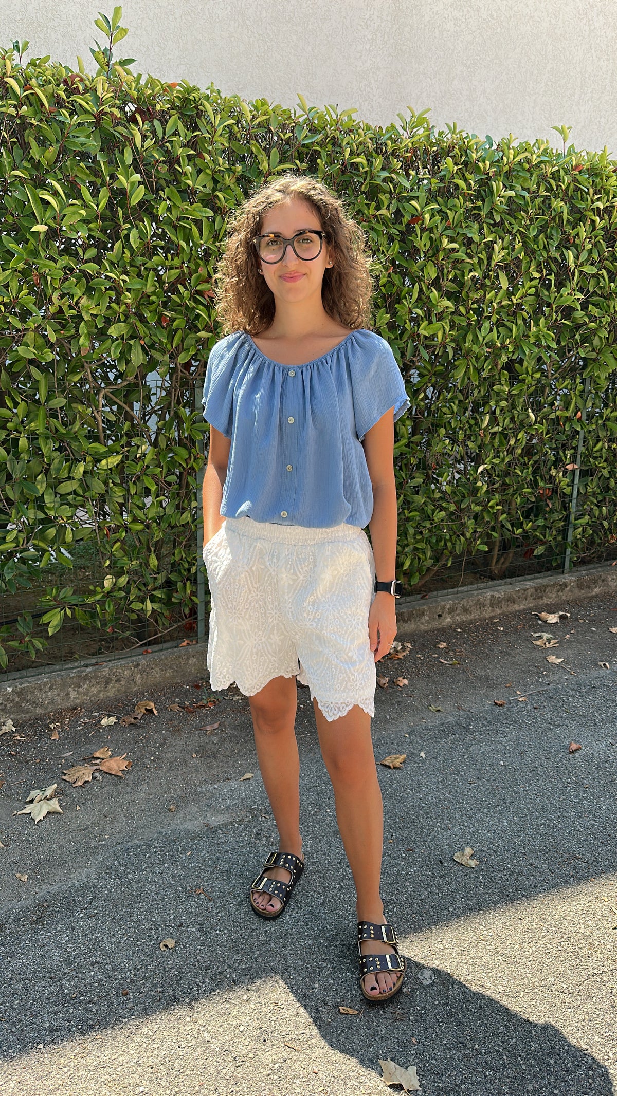 SHORTS CHIARA ESTIVO - BIANCO