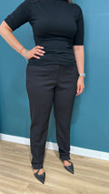 PANTALONE NADIA MODELLO A SIGARETTA - NERO - SOUVENIR