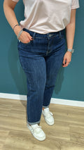 JEANS DEDY STRAIGHT FIT - DENIM SCURO