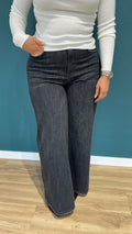 JEANS BORN MODELLO A PALAZZO - NERO - SOUVENIR