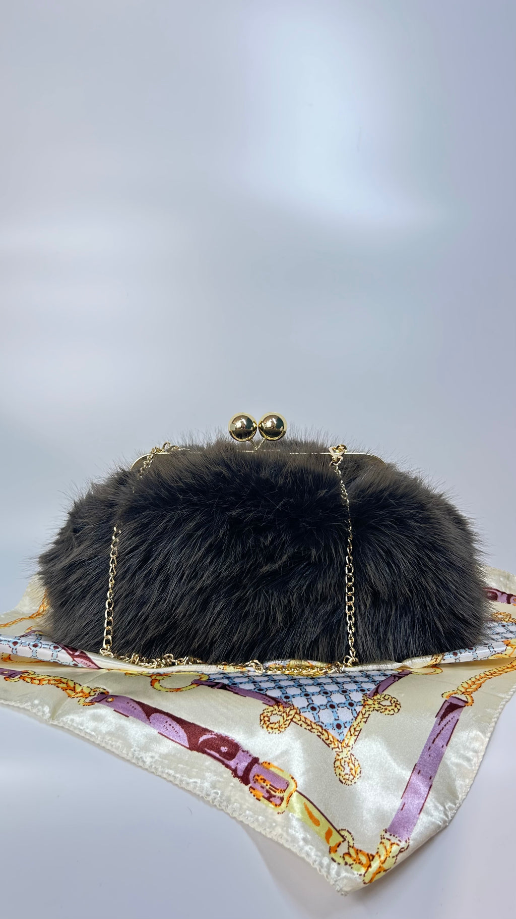BORSA/CLUTCH IN ECOPELLICCIA - CIOCCOLATO - SOUVENIR - LIMITED EDITION